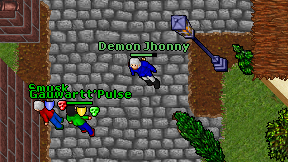 Demon Jhonny on screen