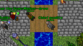 Chief quality on screen