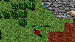 Victor of Argus on screen