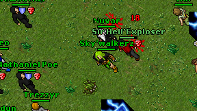 Sir Hell'Exploser on screen