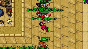Evil Avataar on screen