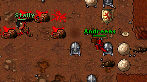 Andreeas on screen