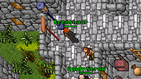 Krenshaar on screen