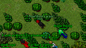 Mardon cyan on screen