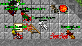 Exscelatore on screen