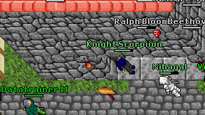 Knight Scorpiion on screen
