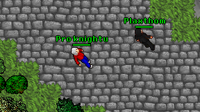 Pro knightu on screen