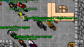 Sniperone on screen