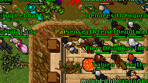 Parlador on screen