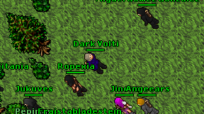 Dark Volti on screen