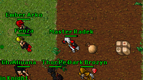 Master Radek on screen