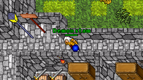 Demon stam on screen