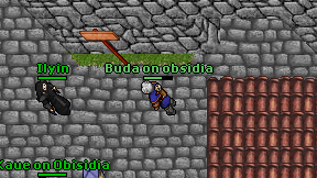 Buda on obsidia on screen