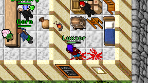 Luxzor on screen