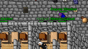 Negaz on screen