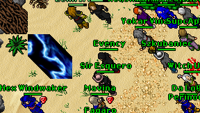 Evency on screen