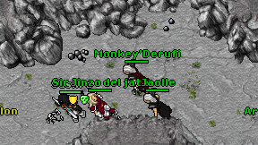 Monkey'Derufi on screen