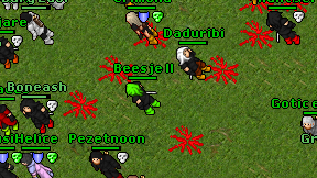 Beesje ll on screen