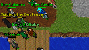 Dark Bade on screen