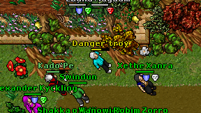 Danger'troy on screen