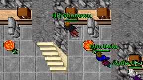 Hit Shadown on screen