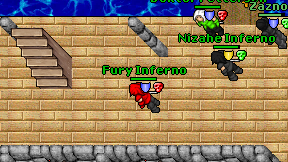 Fury Inferno on screen