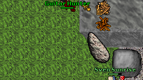 Guitar Hunter on screen