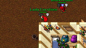 Lady Carstien on screen