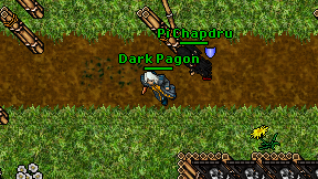 Dark Pagon on screen