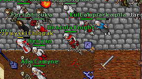 Dracula Knight on screen