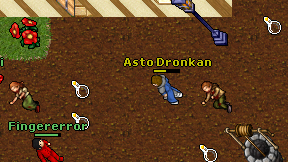 Asto Dronkan on screen
