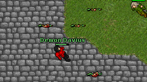 Demon Davius on screen