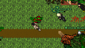Gryfel on screen