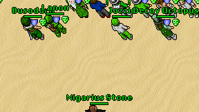 Nigarius Stone on screen