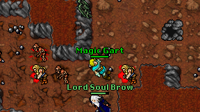 Magic Gart on screen
