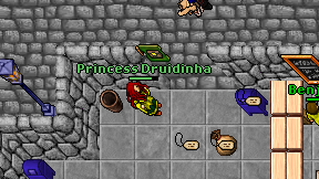 Princess Druidinha on screen