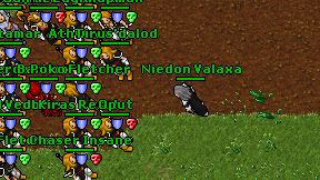 Niedon Valaxa on screen