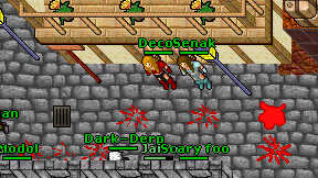 Decor on screen