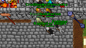 Raptail of Knight on screen