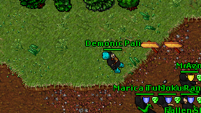 Demonic Pali on screen