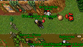 Elemental of Angel on screen