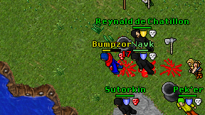 Bumpzor on screen
