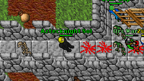 Aztecknight Sol on screen