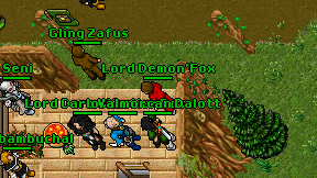 Lord Demon'Fox on screen