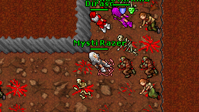 Mysti Razer on screen