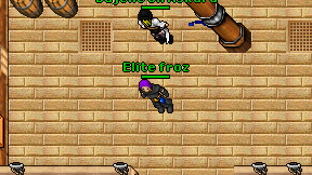 Elite froz on screen