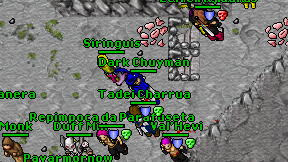 Dark Chuyman on screen