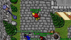 Aloock on screen