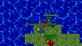 Dragon'Huntter on screen