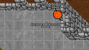 Cepres Balonus on screen